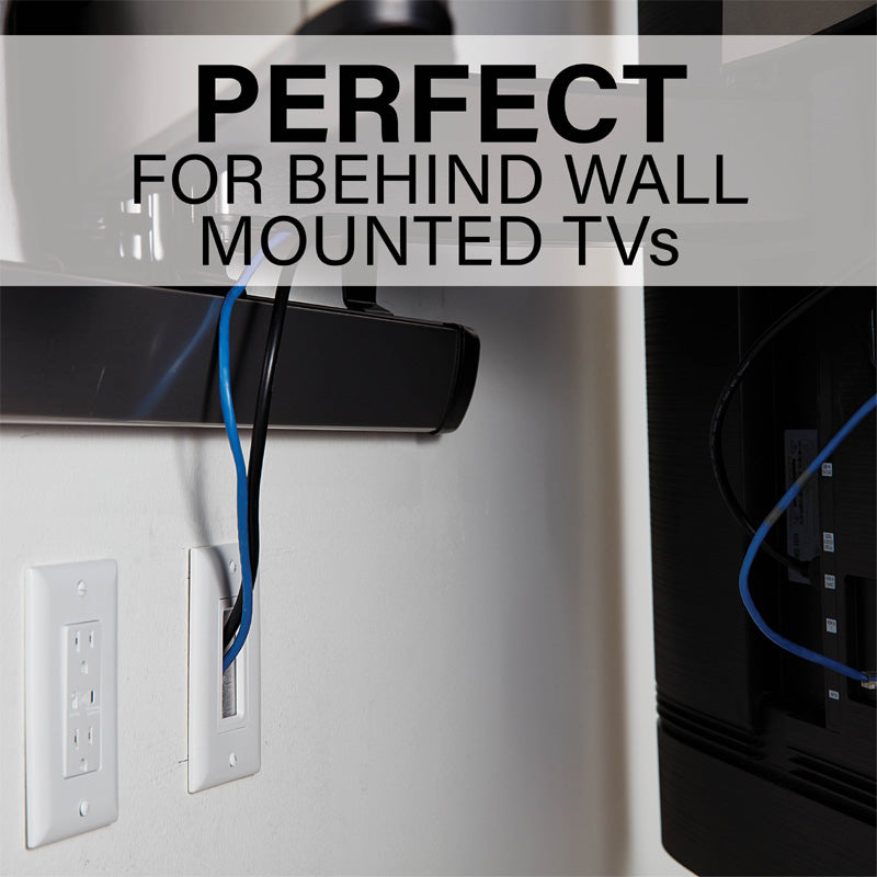 Sanus In-Wall Cable Management Kit SA-IWCM2-W1, behind-wall TV cable routing installation