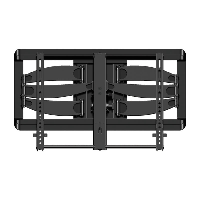 Sanus Large Full Motion TV Wall Mount VLF628-B1, full-motion TV wall mount rear view