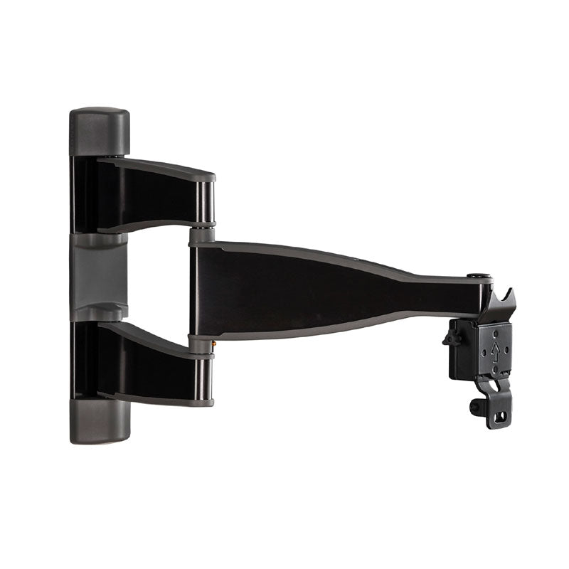 Sanus Medium Premium Full Motion TV Wall Mount VMF720-B2, articulating wall mount extended side view