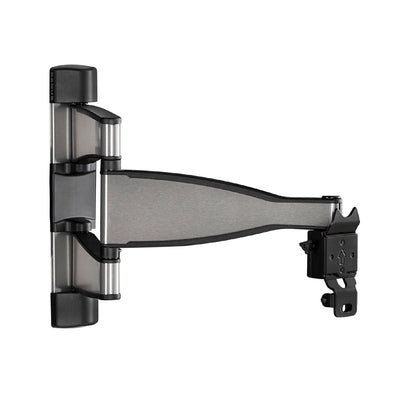 Sanus Medium Premium Full Motion TV Wall Mount VMF720-S2, articulating wall mount extended side view