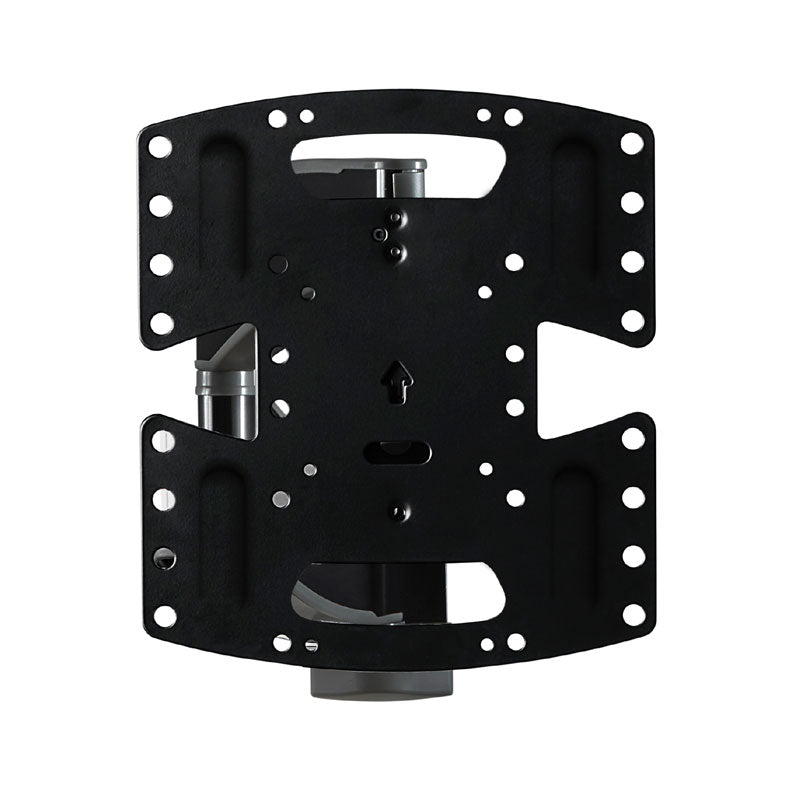 Sanus Small Premium Full Motion TV Wall Mount VSF716-B2, compact tilting TV wall mount front view