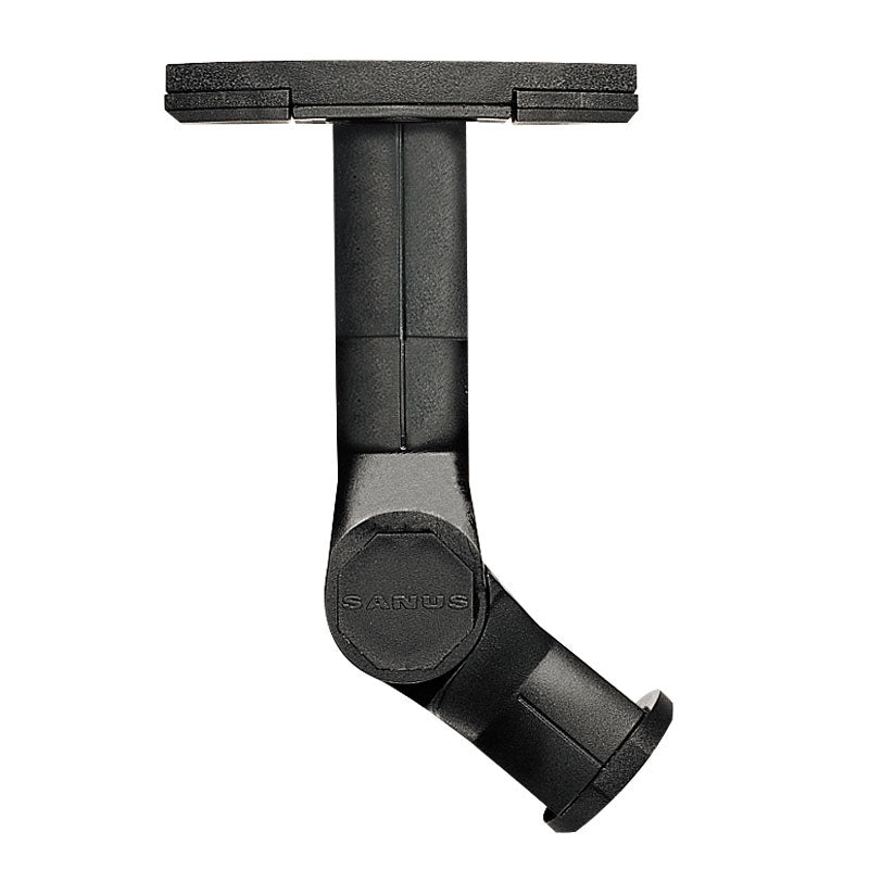 Sanus Satellite Speaker Wall Mounts WMS3B, articulating speaker ceiling mount in a front view