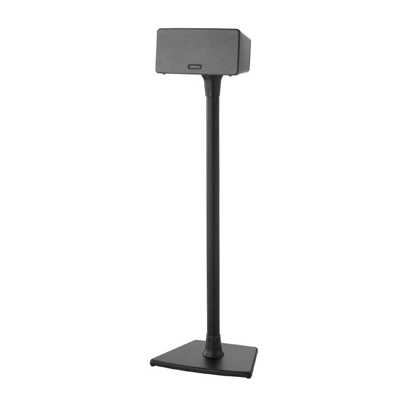 Sanus Sonos Wireless Speaker Stands WSS22-B1, speaker floor stand front view