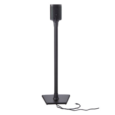 Sanus Sonos Wireless Speaker Stands WSS22-B1, speaker floor stand rear cable routing
