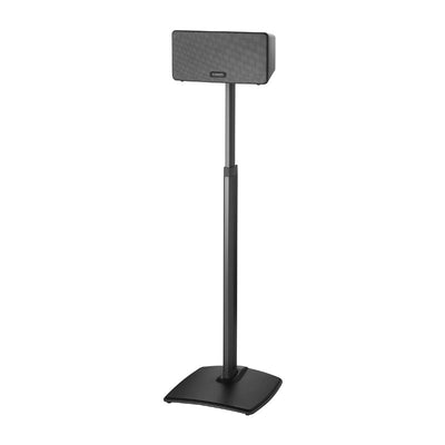 Sanus Sonos Wireless Speaker Stand WSSA2-B1, speaker stand front three-quarter view