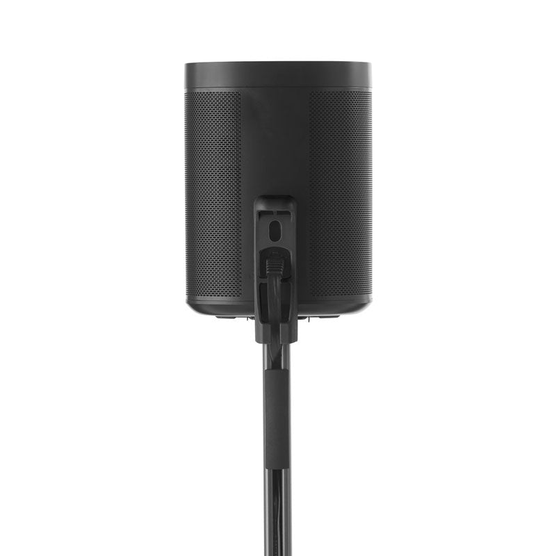 Sanus Sonos Wireless Speaker Stand WSSA2-B1, speaker stand mounting bracket rear close-up