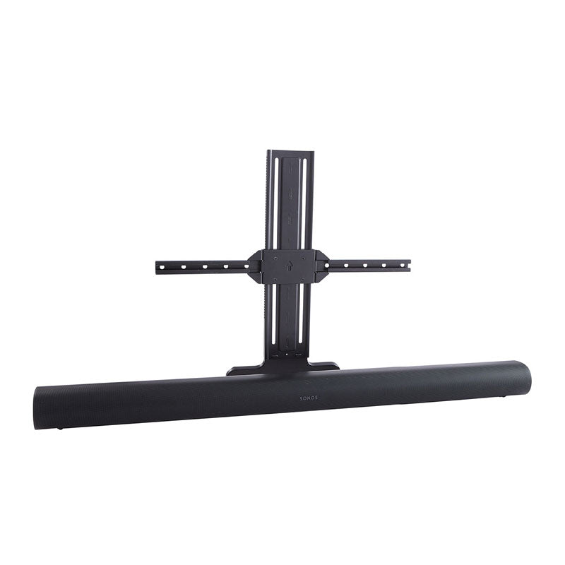 Sanus Soundbar TV Mount WSSATM1-B2, soundbar and display mount front view