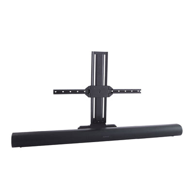 Sanus Soundbar TV Mount WSSATM1-B2, soundbar and display mount front view