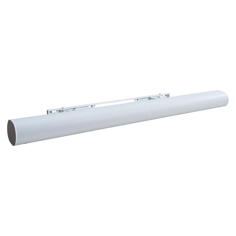 Sanus Soundbar Wall Mount WSSAWM1-W2, soundbar mounting rail with cylindrical cover attached