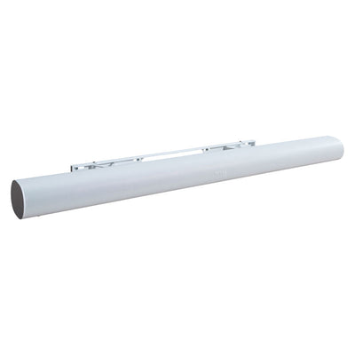 Sanus Soundbar Wall Mount WSSAWM1-W2, soundbar mounting rail with cylindrical cover attached