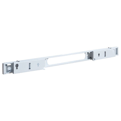 Sanus Soundbar Wall Mount WSSAWM1-W2, soundbar mounting rail with two sliding wall plates