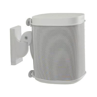 Sanus Wireless Speaker Wall Mount WSWM22-W1, white speaker mount front view