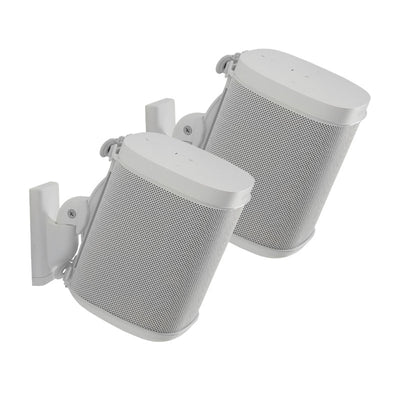 Sanus Wireless Speaker Wall Mount (Pair, Sonos, Univ, White) WSWM22-W1