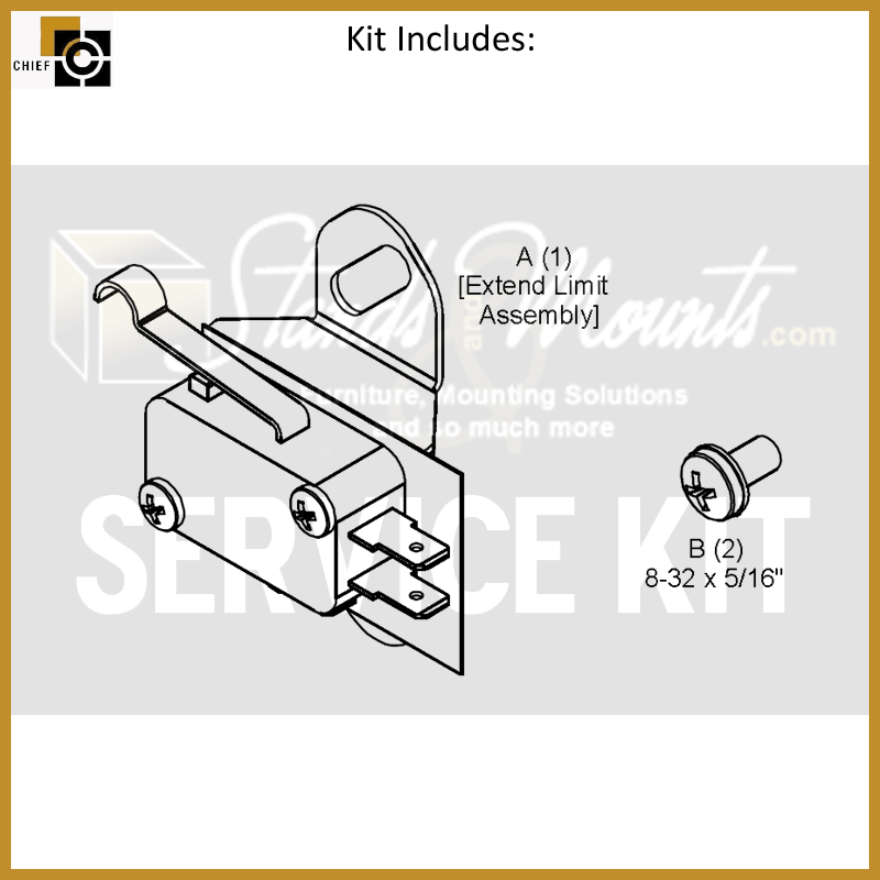 Chief Replacement Extend Limit Switch for SL151 Lifts SL151-SK3