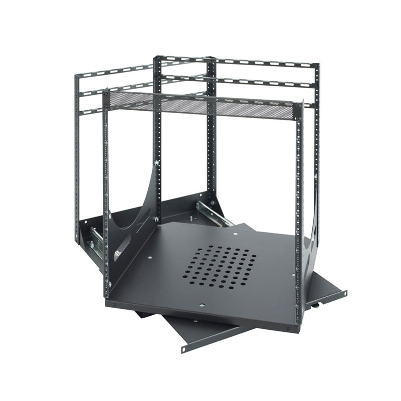 iCartTX Sliding Rotating Rack (12U) SR-12
