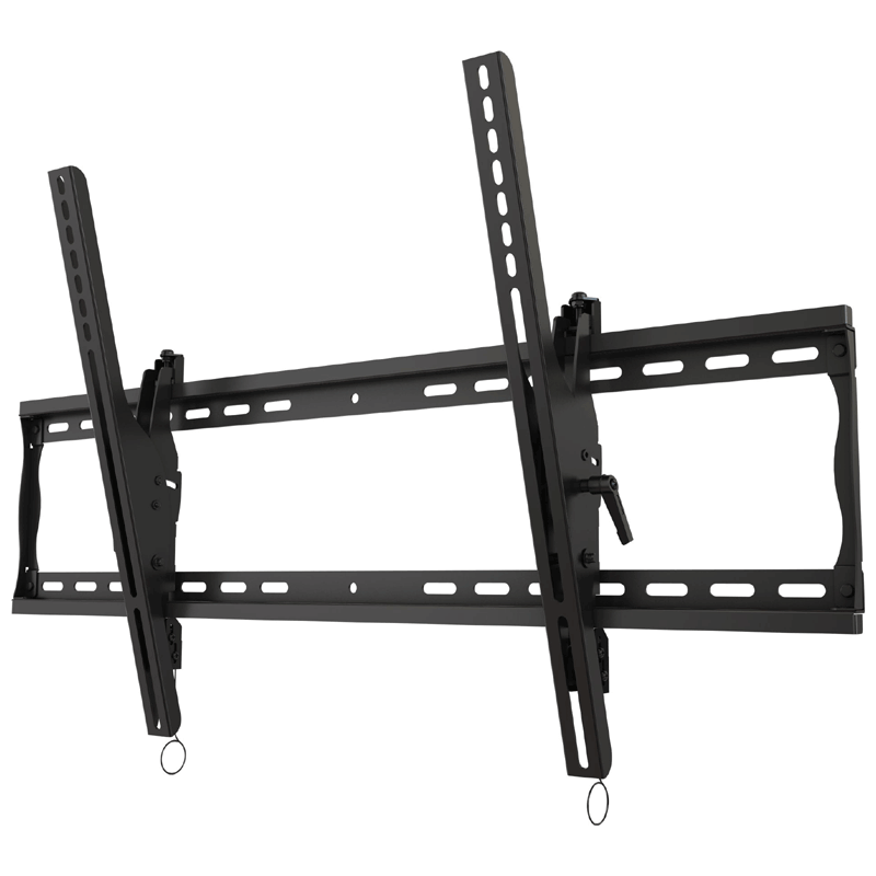 Crimson Tilt Universal Wall Mount for 37-63 inch Screens with Post Installation Leveling (Black) T63A
