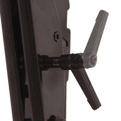 Crimson Large Tilt TV Wall Mount T63A, tilting TV wall mount adjustment handle detail