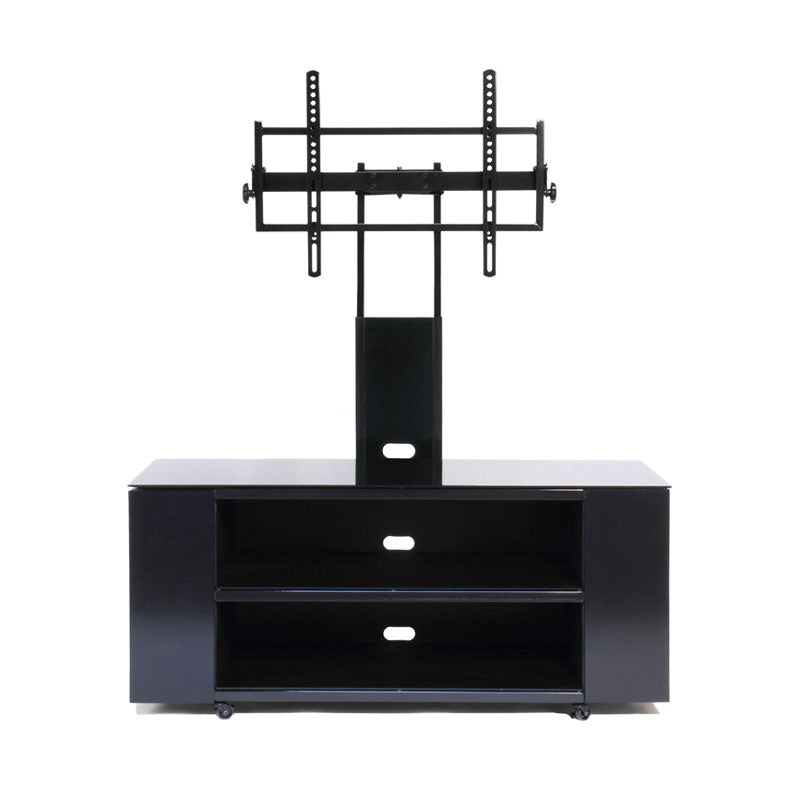 TransDeco Multimedia Cabinet TV Stand (Black) TD987B