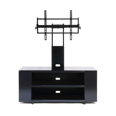 TransDeco Multimedia Cabinet TV Stand (Black) TD987B