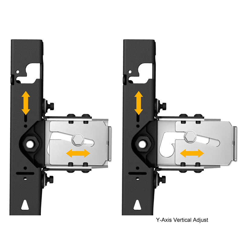 Chief TiLED LED Mount TIL1X2AP, video wall mount vertical adjustment