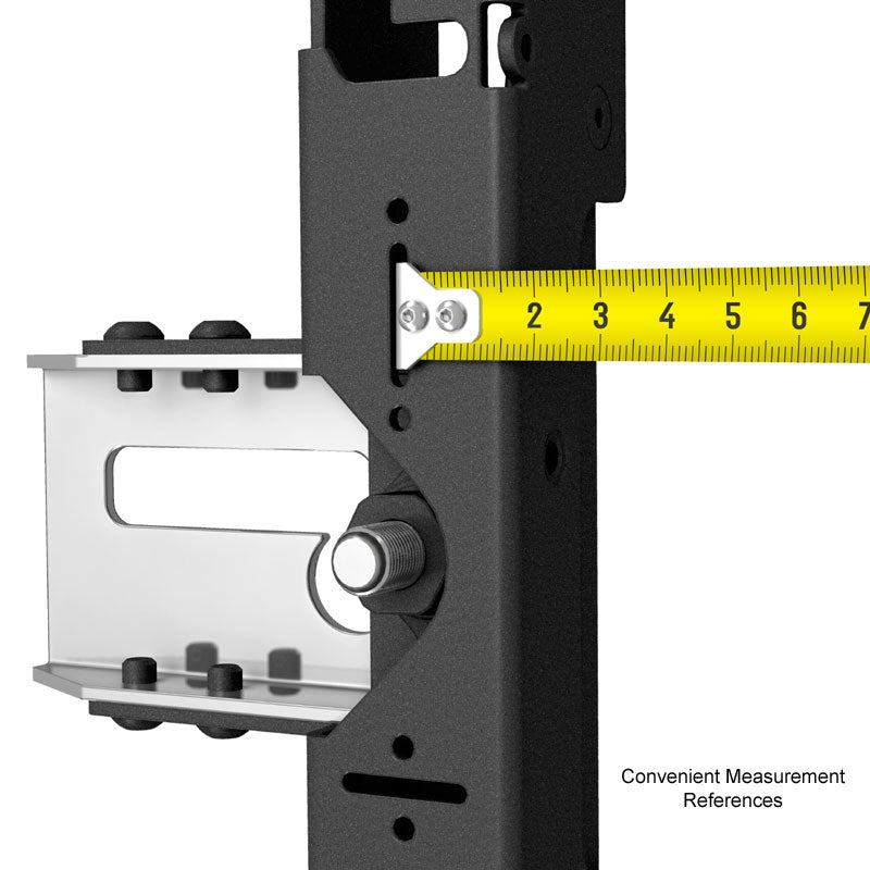 Chief TiLED LED Mount TIL1X2AP, video wall mount measurement reference detail
