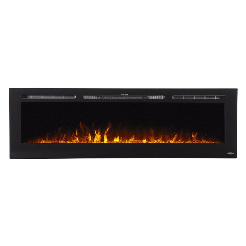 Touchstone Sideline Recessed Smart Electric Fireplace (72 inch) 80015