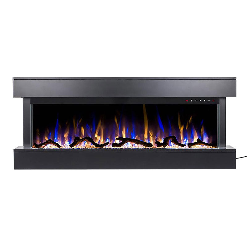 Touchstone Chesmont 3-Sided Smart Electric Fireplace (50 in, BLK) 80034