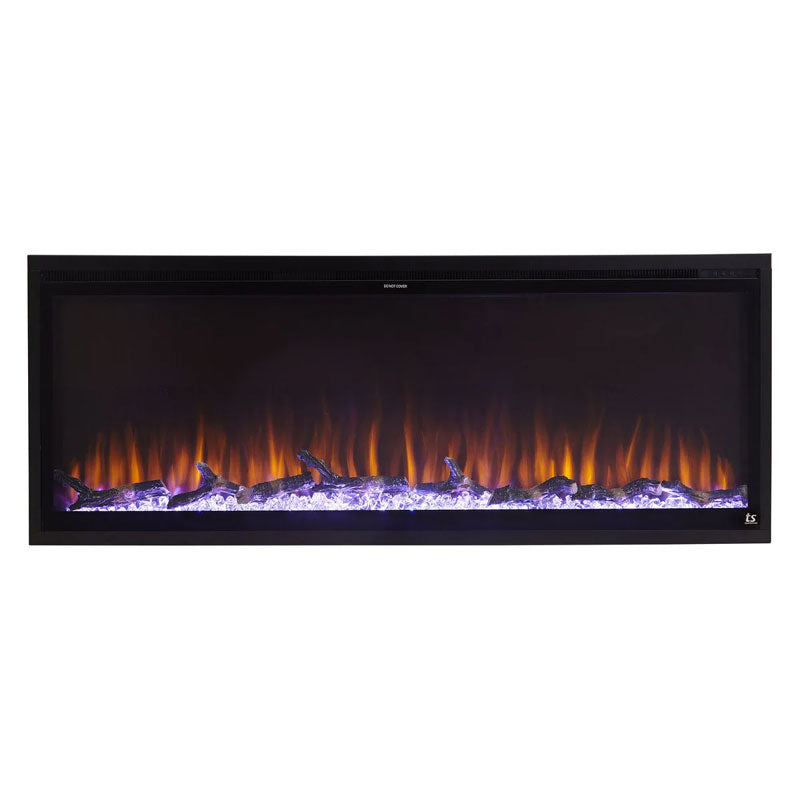 Touchstone Sideline Elite Recessed Smart Electric Fireplace (50 in) 80036
