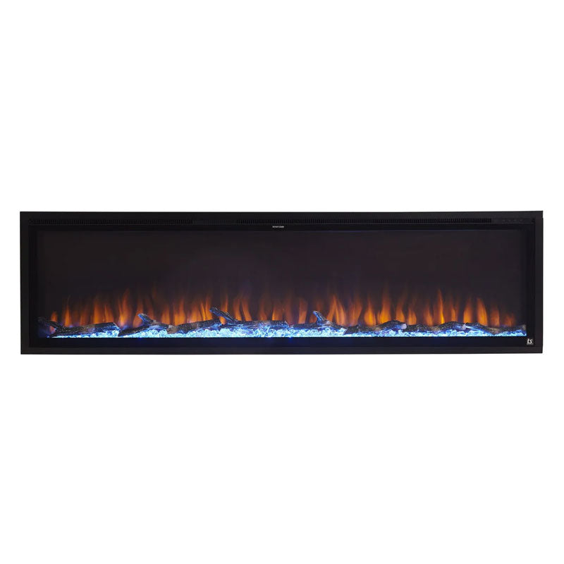 Touchstone Sideline Elite Recessed Smart Electric Fireplace (72 in) 80038
