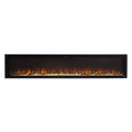 Touchstone Sideline Elite Recessed Smart Electric Fireplace (100 in) 80044