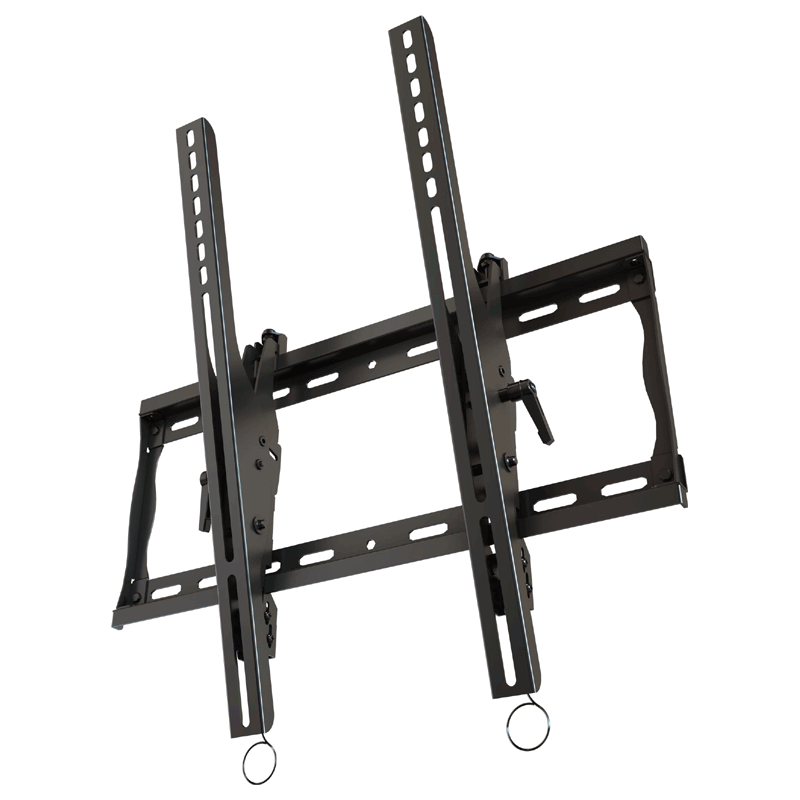 Crimson Tilt Portrait Wall Mount for 37-63 inch Screens with Post Installation Leveling (Black) TP63A
