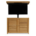 Touchstone TechTeak Outdoor Smart TV Lift Cabinet (55 inch, Teak) 70067