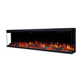 Touchstone Infinity Pro 3 Sided Recessed Smart Electric Fireplace 80046