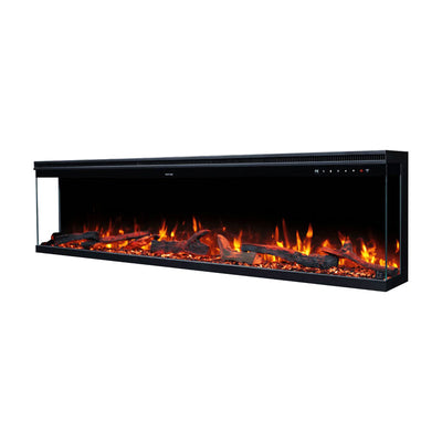 Touchstone Infinity Pro 3 Sided Recessed Smart Electric Fireplace 80046