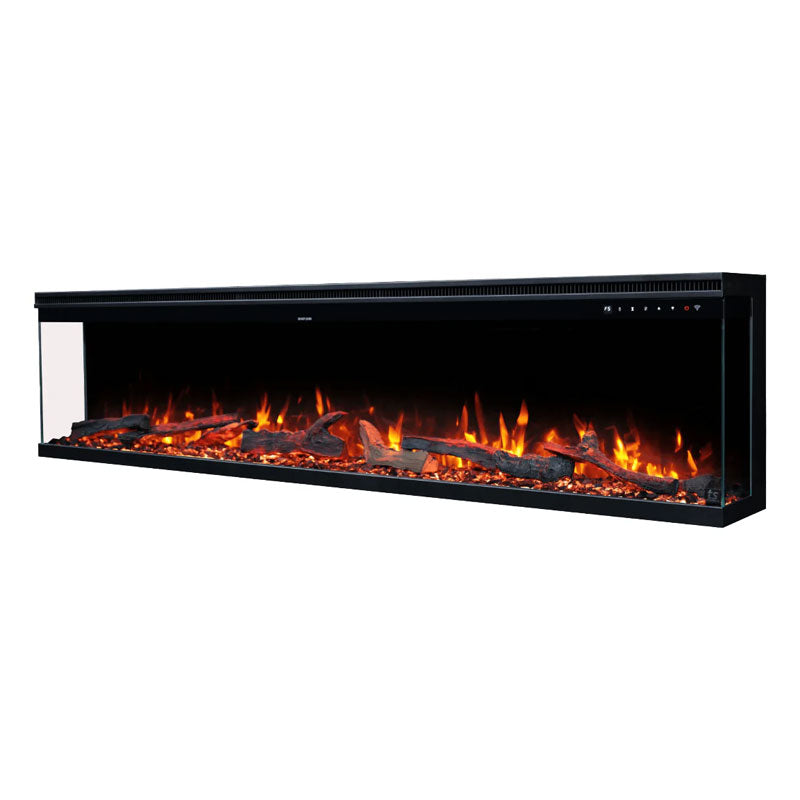Touchstone Infinity Pro 3 Sided Recessed Smart Electric Fireplace 80051
