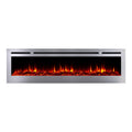 Touchstone Sideline DLX Rec Smart Electric Fireplace (Stainless) 86279