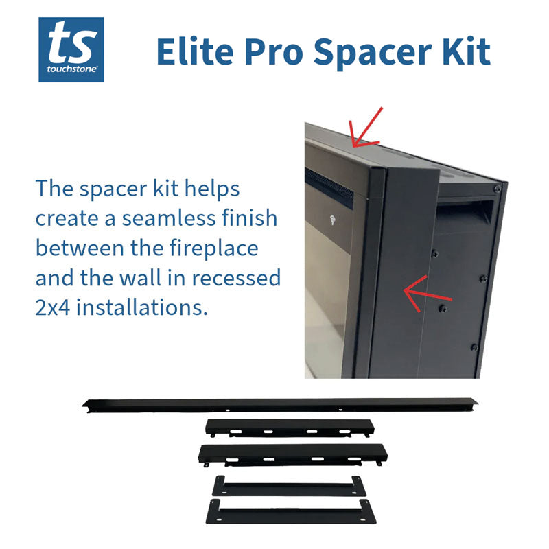 Touchstone Elite Pro Spacer Kit 89051, recessed display spacer kit feature overview