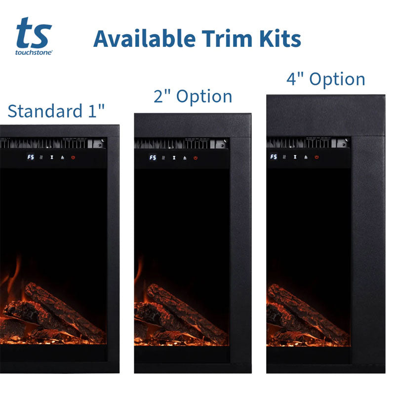 Touchstone 33 inch Fireplug Trim Kit 89061, electric fireplace trim kit options