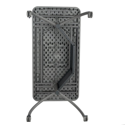 Oklahoma Sound Teacher's WorkPod Desk and Lectern Kit TWP, folding table underside