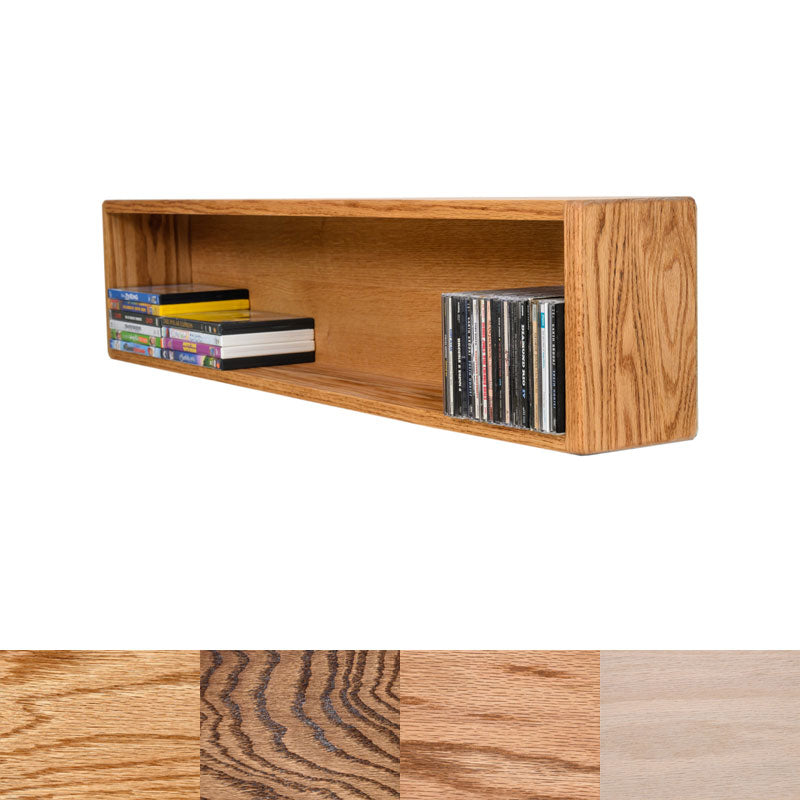 Wood Shed Series 08 Oak Storage Cabinet (88 CD, 64 DVD, 34 VHS) TWS-108-3W