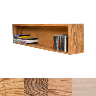 Wood Shed Series 08 Oak Storage Cabinet (88 CD, 64 DVD, 34 VHS) TWS-108-3W