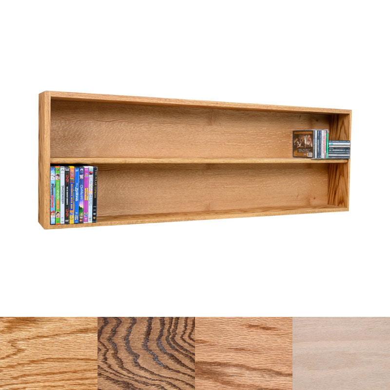 Wood Shed Series 08 Oak Storage Cabinet (236 CD 172 DVD 92 VHS) TWS-208-4W