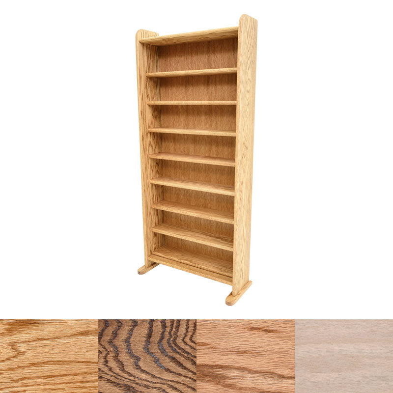 Wood Shed Solid Oak CD Storage Cabinet (Various) TWS-802