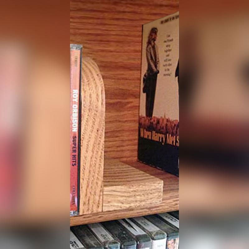 Wood Shed Deluxe Bookend for Storage Racks (Various) TWS-BOOKEND