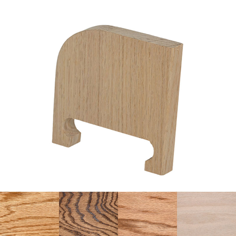 Wood Shed Rack Divider for Dowel Racks TWS-RACKDIVIDER, wood finish options