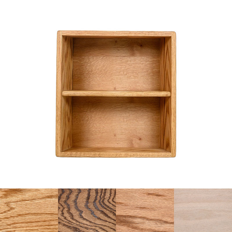 Wood Shed Series 03 Oak Storage Cabinet (Mountable, 52 CD) TWS-203-1