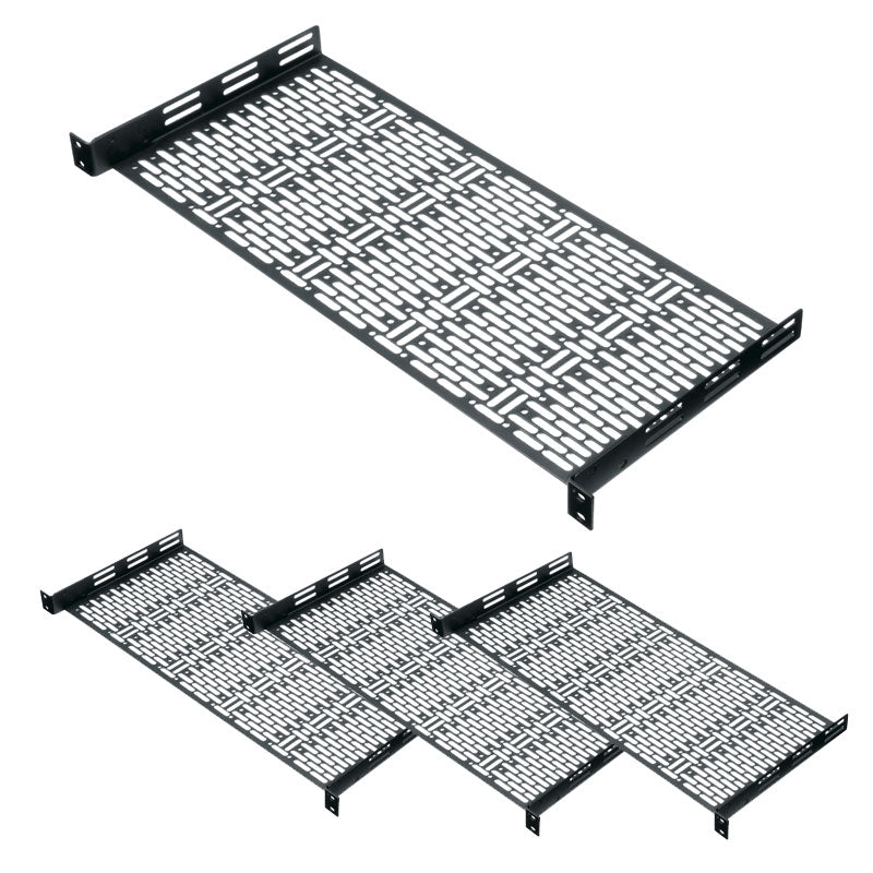 Middle Atlantic UFA Rackshelf (1 RU, 8 D, 4 Pack) UFA-8-4