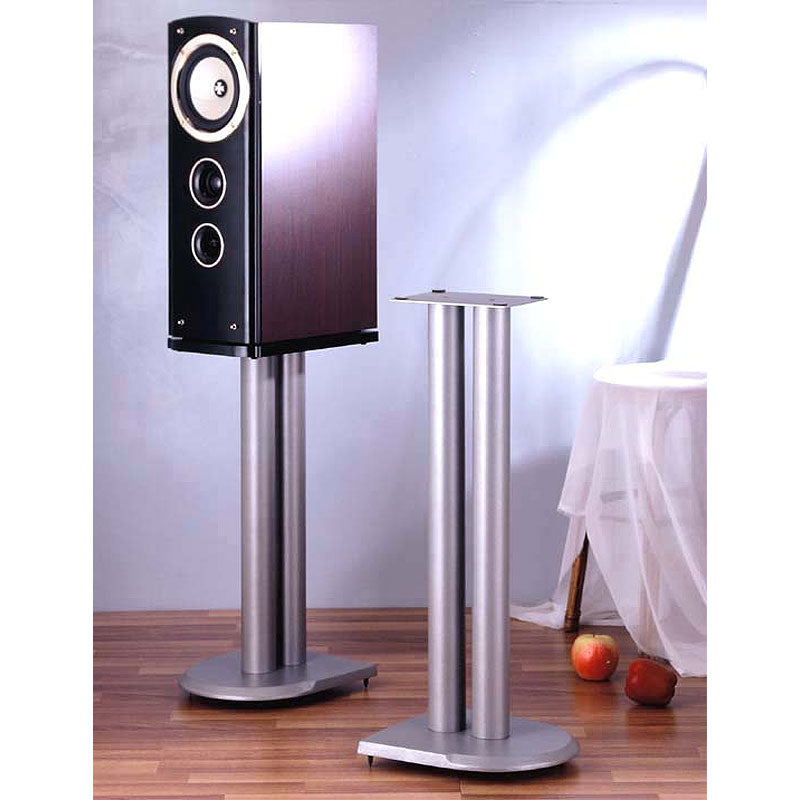 VTI UF Series 19 inch Cast Iron Speaker Stands (Silver) UF19S