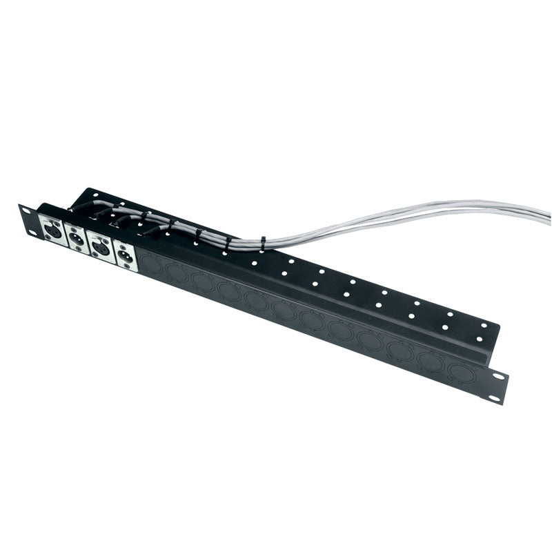 Middle Atlantic Universal Connector Panel (1 RU, Cable Shelf) UNI-1-C
