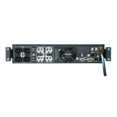 Middle Atlantic Forward UPS Caster Base FWD-CBS-2KVA-BGR38, equipment rack rear connection panel